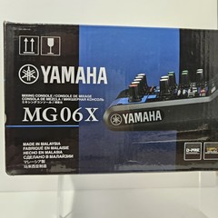 Yamaha MG06X 6 Channel Mixing Console Brand New Never Opened Fast Shipping