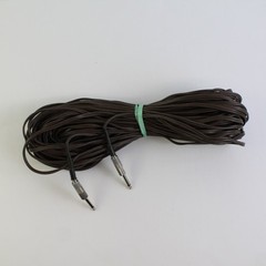 Unbranded Brown 1/4″ TS Connector Audio Cable 105 ft