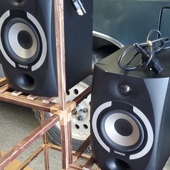 Tannoy Reveal 501a Active Studio Monitor Speaker Pair Black XLR/TRS Inputs