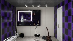 48/96 PACK 12″X 12″X1″ Acoustic Foam Panel Wedge Studio Soundproof Wall Adhesive