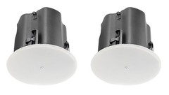 10) JBL Control 414C/T 4″ Commercial 70v Ceiling Speakers+Crown Amp 4 Restaurant