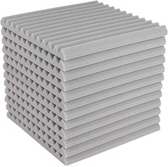 6-96 Pack Sound Proof Foam Panels for Walls 1 X 12 X 12 Inches Acoustic Panels
