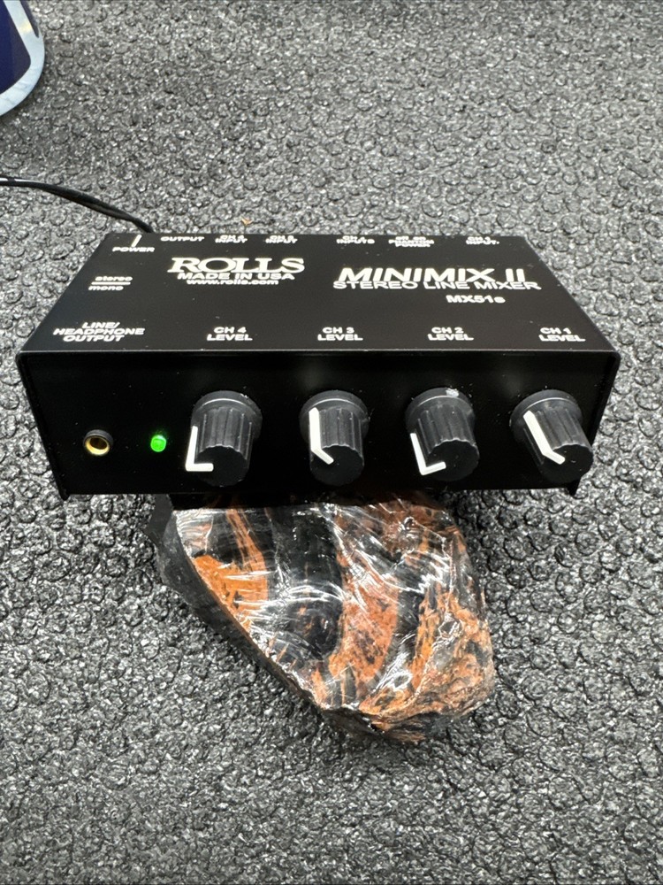 Rolls MX22s Mini Mix 2-Channel Mixer