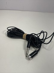 Black Microphone Cable 3 Prong Male to Female Speaker PA System 45’+ PVC Jack