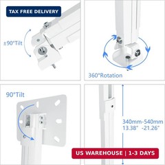 suptek Extended Mini Projector Ceiling Mount Adjustable Wall Mount with Thread A