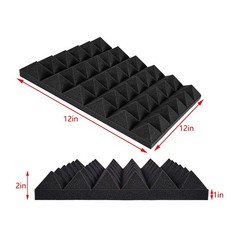 Soundproof Foam Acoustic Foam Panel Noise Cancelling for Home Office Studio Wall