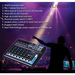 Pyle Pmxu83Bt 8 Ch Bt Mixer