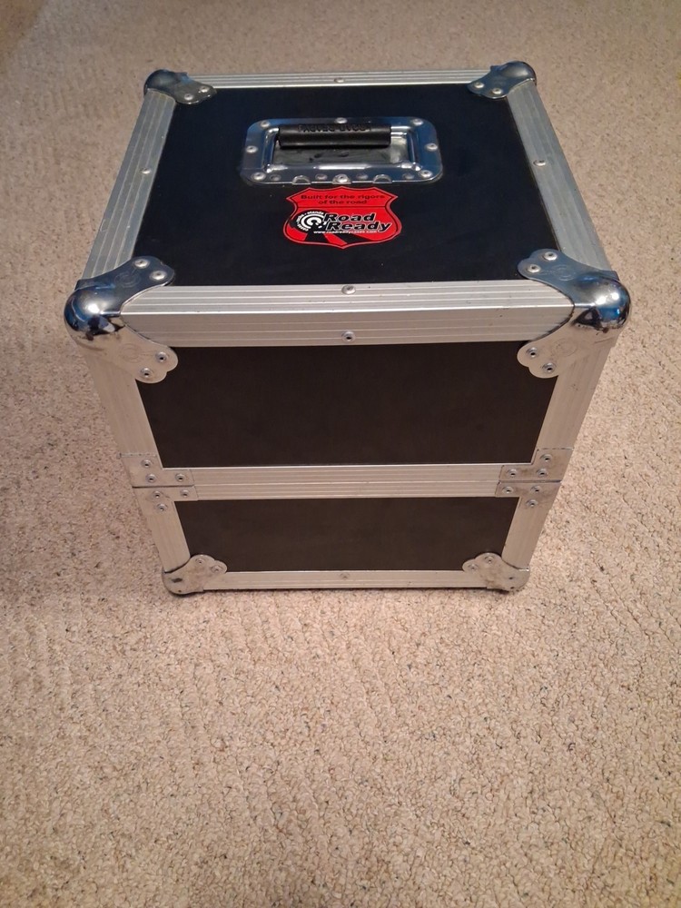 Road Ready RRLP ATA Travel/Flight Empty Hard Album Carrying Case DJ Audio Trunk