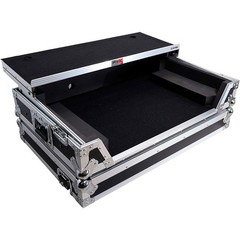 ProX Flight-Style Road Case-DDJ-FLX10 DJ W/Laptop Shelf,1U Rack Space&Wheels