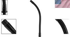 Robust 13″ Flexible Gooseneck Microphone Stand Attachment – Glossy Finish