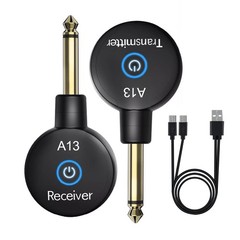 2.4GHz Wireless Guitar System Adapter Transmitter Receiver For Guitar Bass