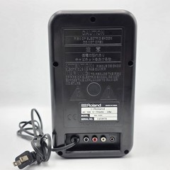 Roland MA-8 Stereo Micro Monitor Powered Speakers Tested Working Japan 60276
