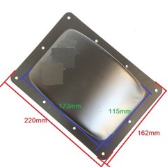Medium Size Black Steel Metal Recessed Bar Handles For JBL Speaker Cabinet