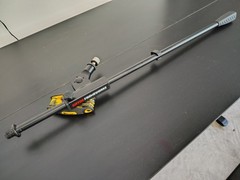 Gator Frameworks Adjustable Microphone Boom Arm Black Metal Plastic