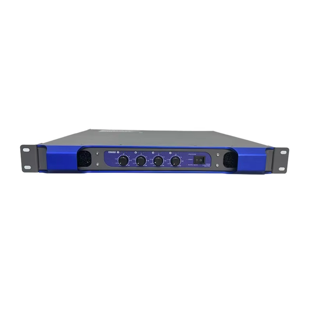 Premium High-Efficiency Class D Post-Power Amplifier 4×1300W Metal Shell ​