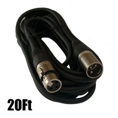 10x 20FT Premium XLR 3-Pin Male Female Microphone Audio Extension Shielded Cable