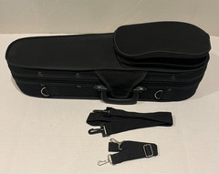 Ukulele Black Semi-Hard Carry & Storage Case w/Shoulder Straps 24″x5″x9″ LOOK!