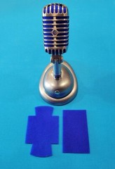 SHURE MIC 55S 55SW SERIES * USA *  POPFILTER REPLACEMENT KIT- WINDSCREEN – COVER