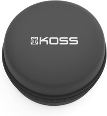 Koss Porta Pro Official Hard Carry Case Black, Hard Shell Construction