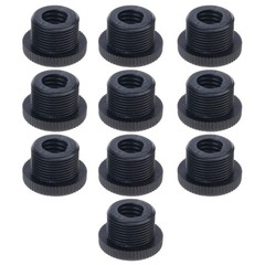 10Pieces 3/8″ Female to 5/8″ Male Microphones Mics Stands Adapter Thread Screws