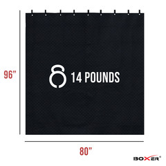 BOXER Tool XL Studio Grommeted Sound Dampening Blanket 80 in. x 96 in. Acoustic