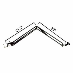 ChromaCast 38″ Adjustable Boom Mic Suspension Scissors Desk Microphone Stand