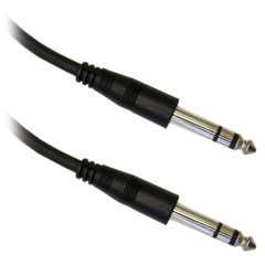 15Ft 1/4 Inch Male Male TRS Stereo Audio Cable Guitar Instrument Speaker PA v2