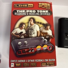 Line 6 TonePort UX2 USB Interface 6×2 Guitar Mic Vocal XLR Pre Amp Phantom Power