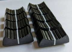 Set of 9 Fader Knobs for Korg D888 Multi Track Recorder Mixer Slider Caps
