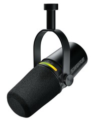 Shure MV7+ Podcast Dynamic Microphone. OBS Certified, Enhanced Audio, LED Tou…