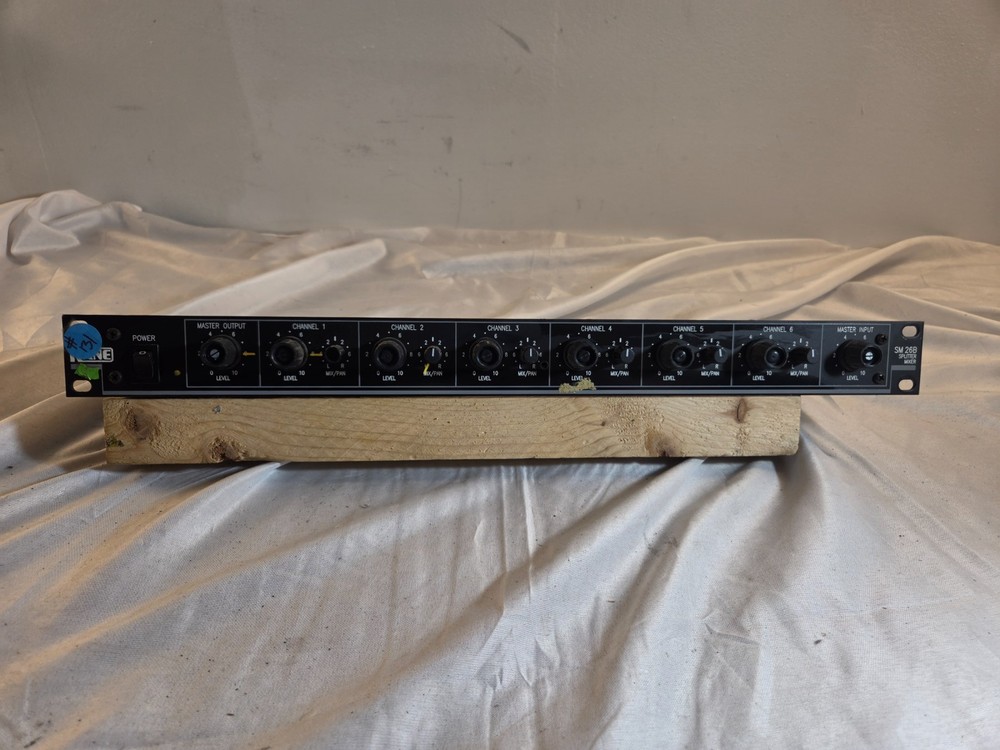 RANE SM 26B Splitter Mixer 6×2 Line Mixer Rackmount Working No Power Supply