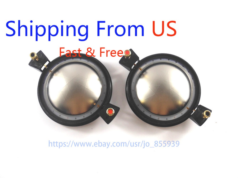 2pcs Replacement Diaphragm For Eminence PSD:3003- 8 PSD:3006 8 Ohm Horn CA
