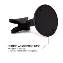 Lightweight Adjustable Mic Stand for Secure Desktop Use – Perfect for Creatives