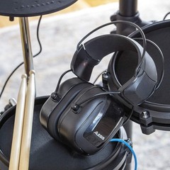 Alesis DRP100 – Audio-Isolation Electronic Drums Headphones One Size, Black