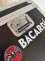 Bacardi Road Case Cooler Trunk w/ Wheels Limited edition