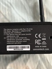 Samson CR88x UHF Wireless Receiver XLR 3 Pin 1/4″ Back-Lit LCD Scan IR
