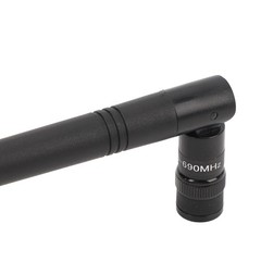 Wireless Microphone Receiver Antenna 26cm ABS Aluminum Alloy Mic Receiver