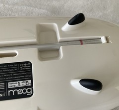 Moog Theremini with WaveTable Synthesizer With Cords And Cables Working