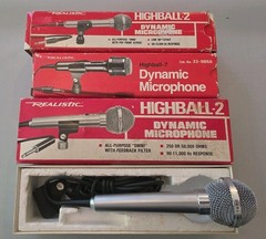 The Realistic 33-985 the original Highball-2 / 33-985B & 33-986A w/ boxes 1970s