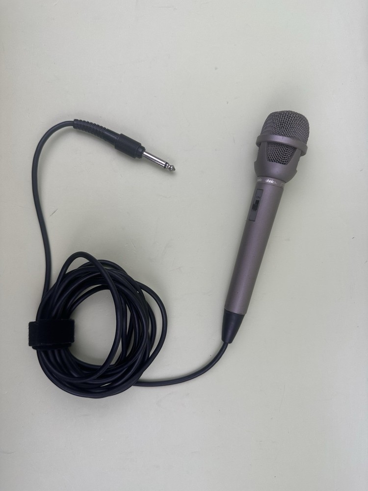 Vintage Audio-Technica AT-816 Moving Coil Dynamic Microphone.