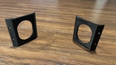 Recessed Rack Ears for Behringer Digital Mixers XR16 XR18 SD16 Midas MR16 MR18