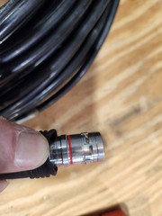 250′ Belden 7818A SMPTE 311M LEMO PUW/FUW High Def Camera Hybrid SM Fiber Cable