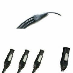 3 ft Power Y Cable 12 AWG 1 True1 Male to 3 – True1 Female Connectors