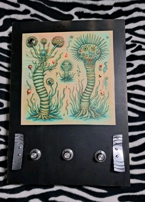 Synthesizer analog Drone UFO SOUNDS Trippy Dub Siren Rave Psytrance Psychedelic