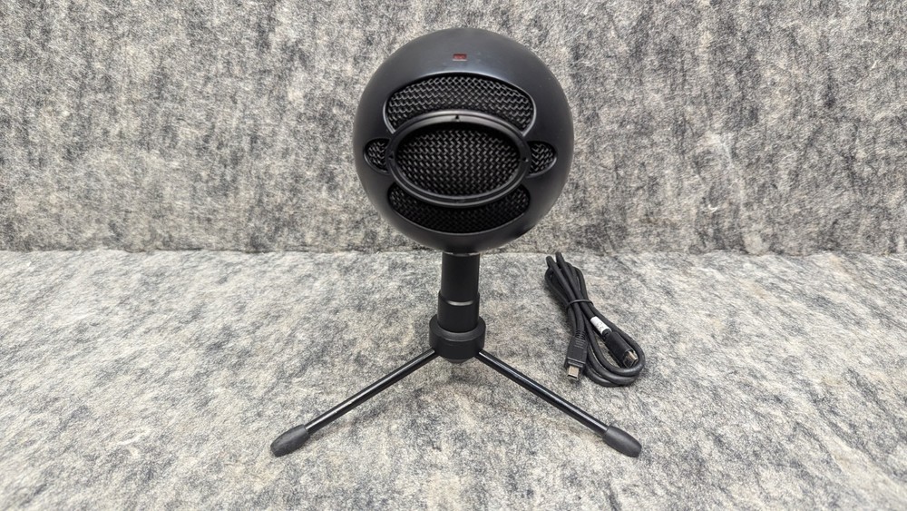 Blue Snowball iCE USB-C Mic for Recording & Streaming on PC & Mac – Black