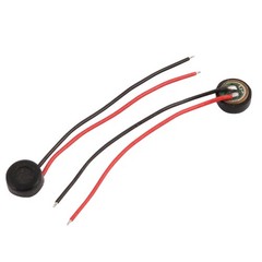 10Pcs 4x2mm 30-44dB Electret Condenser Microphone High Sensitivity Pickup Wire