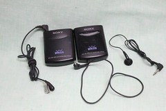 SONY WCS-999 Wireless Microphone System 999T Transmitter & 999R Receiver