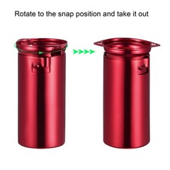 9pin Vacuum Tube Socket 53mm Shield for 12AX7 12AU7 Tube Red 2pcs