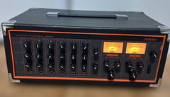 Victor SS-M110 8ch Portable Mixer w/ VU Meters Power On from Japan