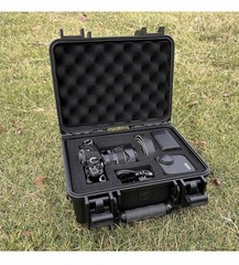 Rhinovo Waterproof Hard Case with Custom Foam for Electronics & Tools 11X9
